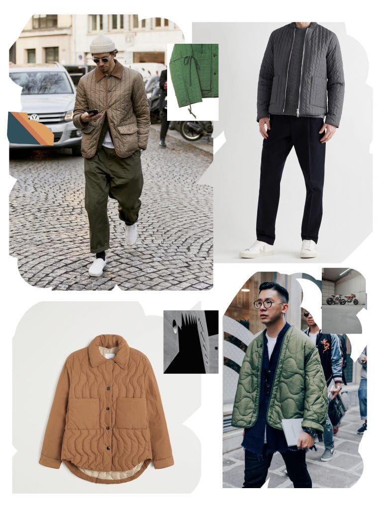 quilted jacket men