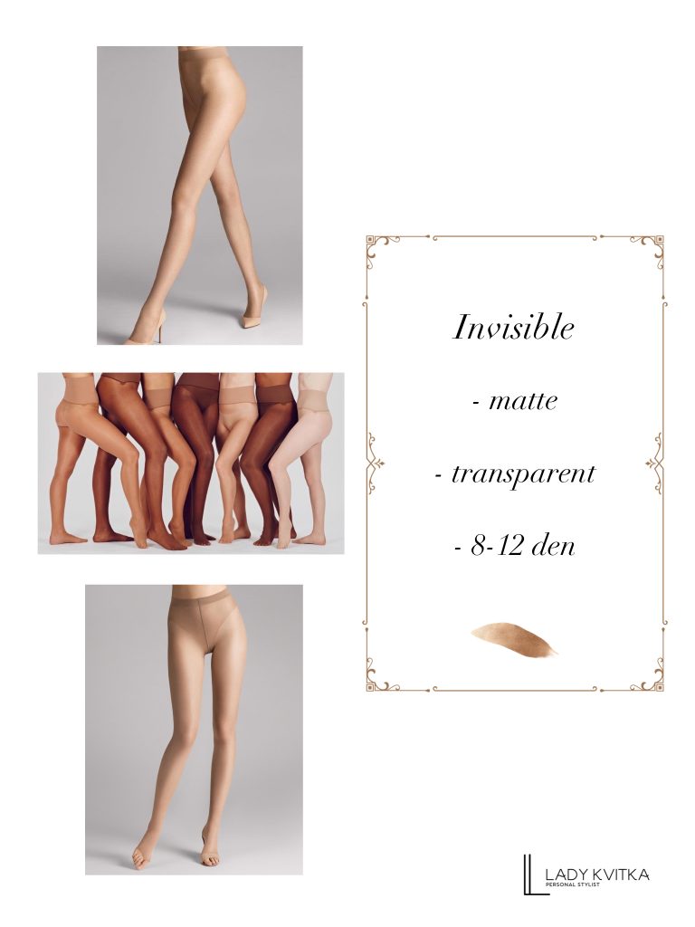 Invisible tights