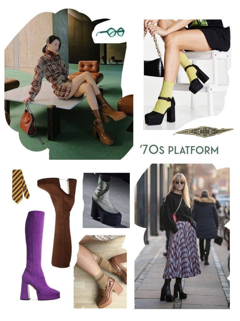'70s platform shoes